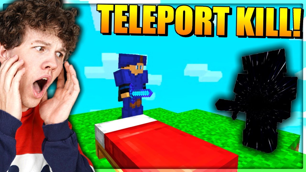 HAN DRÆBTE MIG MED TELEPORT KILL OG VANDT!! - Dansk Minecraft Bedwars