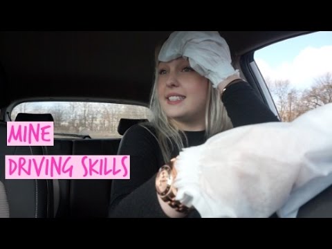 ♡ FØRSTE GANG UDE AT KØRE I BIL ♡