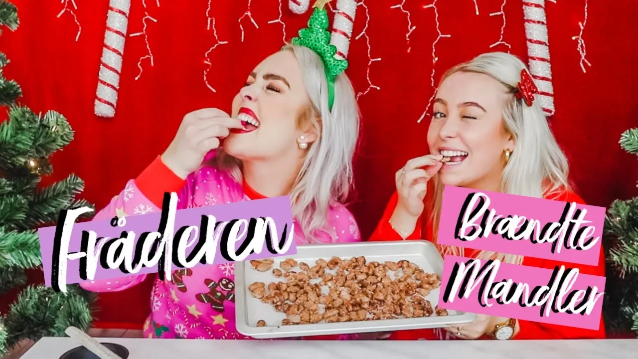 BRÆNDTE MANDLER OPSKRIFT | Julekalender '19 ♡