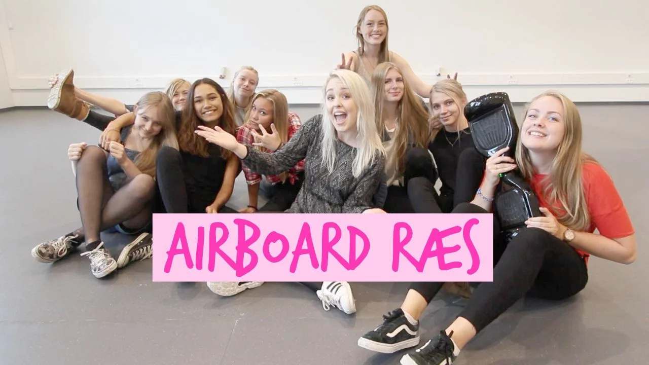 ♡ AIRBOARD RÆS // Ft. Gymnasie Veninder og Carsten ♡