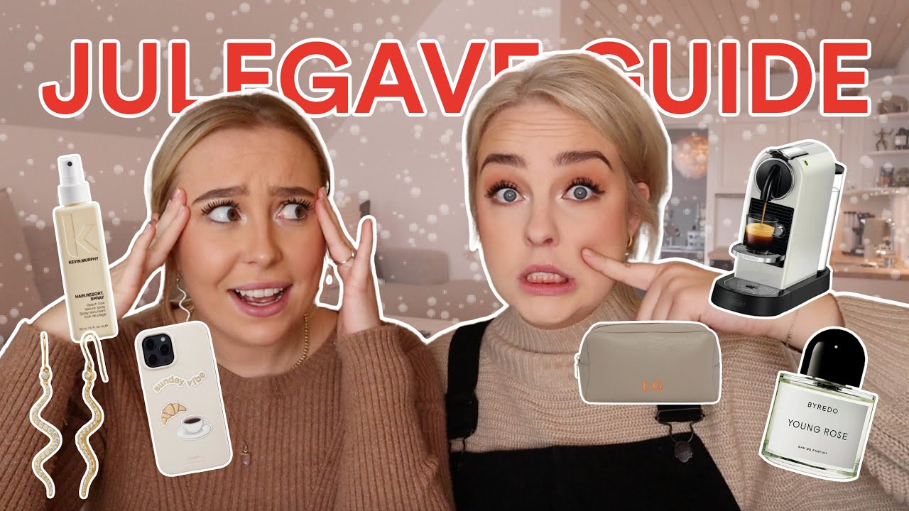 JULEGAVE GUIDE 2022 ft. søster | Julia Sofia ♡