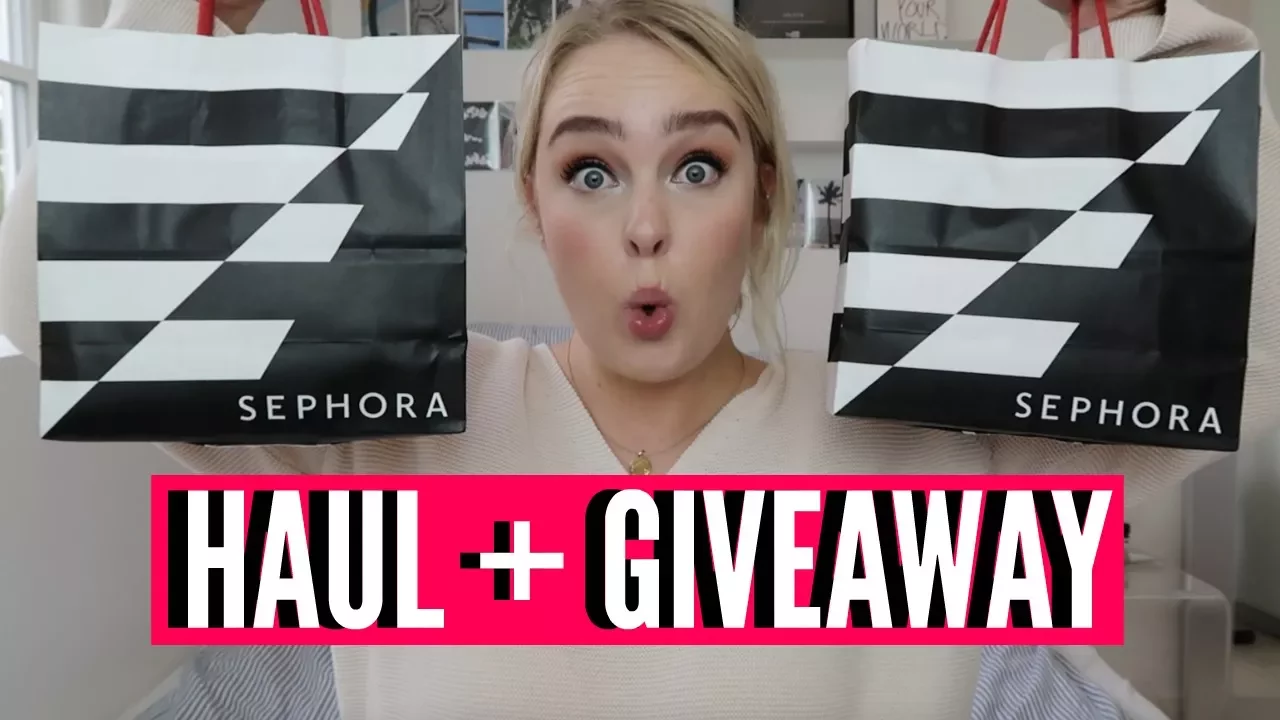 GIGA SEPHORA HAUL + GIVEAWAY | Julia Sofia ♡