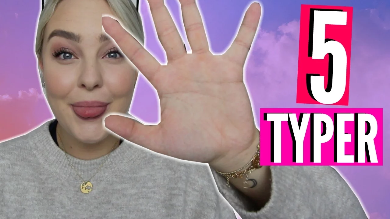 5 OPTURS TYPER | Julia Sofia ♡