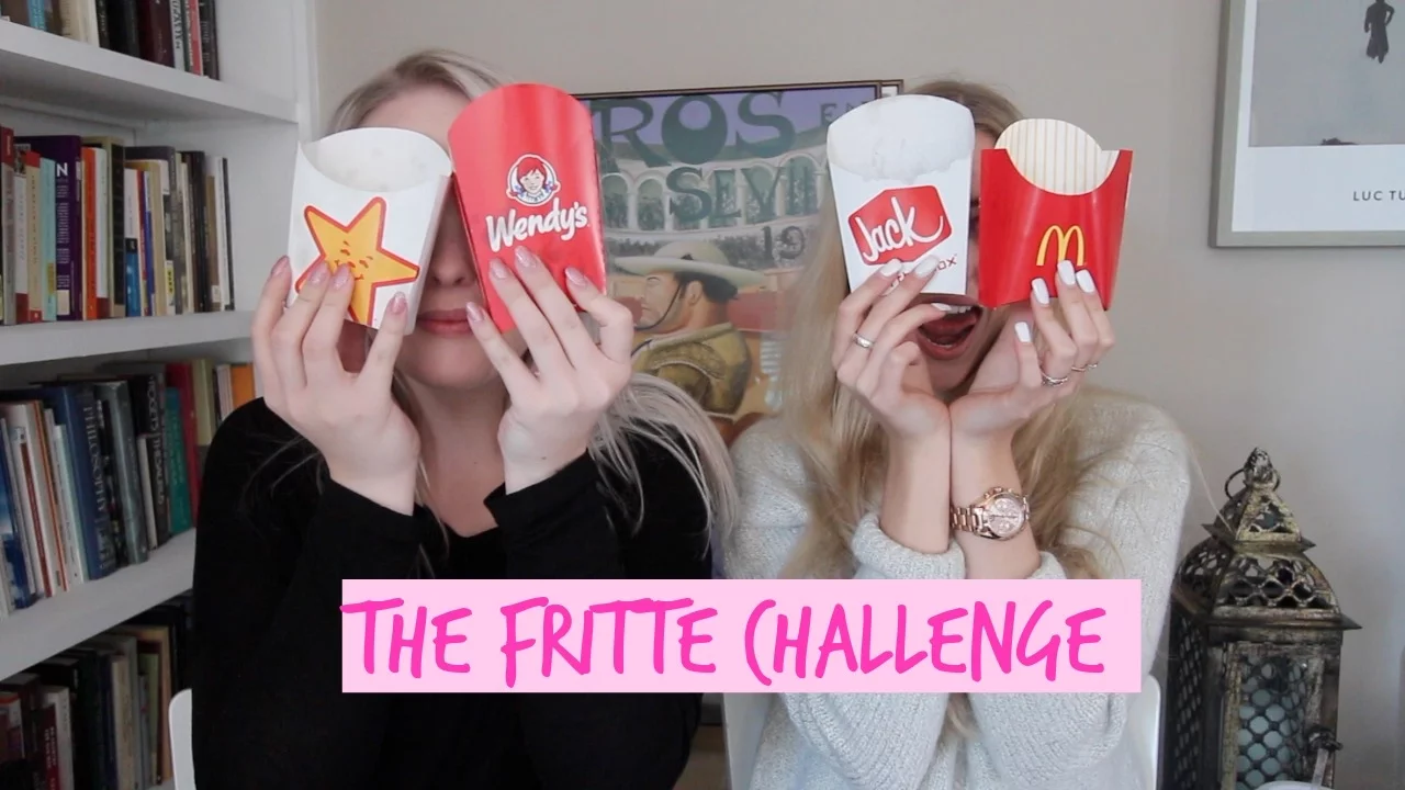 ♡ FRITTE FANS? Gæt en Pomfrit // Ft. Simone ♡