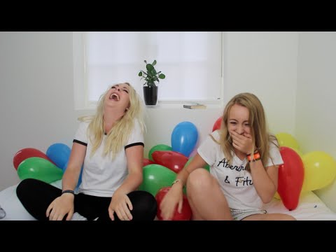 ♡ The Balloon Challenge ft. Søster Ida ♡