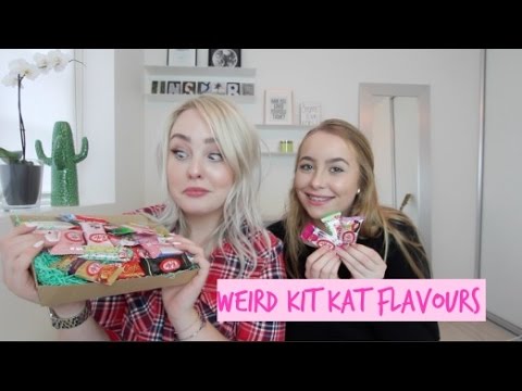 WEIRD KIT KATS? | Taste Test ♡