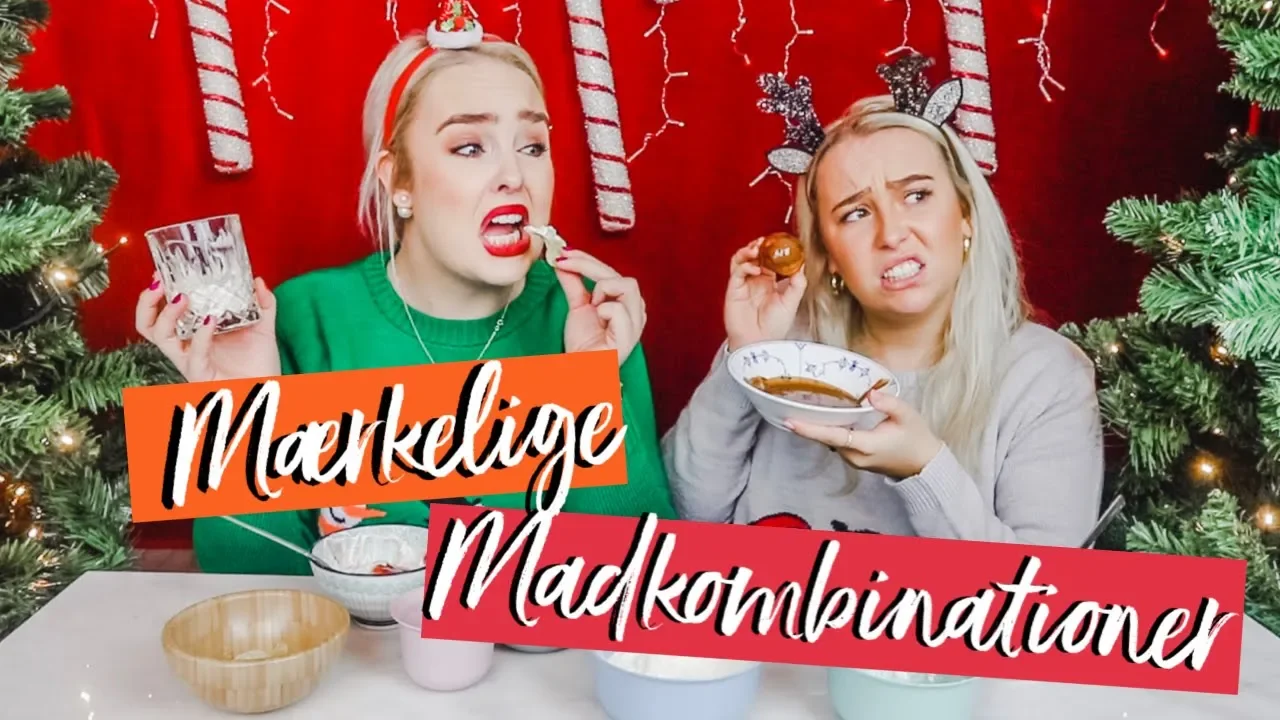 PRØVER JERES MADKOMBINATIONER! | Julekalender '19 ♡