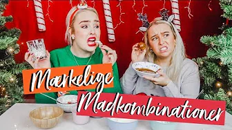 PRØVER JERES MADKOMBINATIONER! | Julekalender '19 ♡