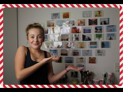 ♡ 4. December//12 Days of Christmas - DIY Hjertevæg! ♡