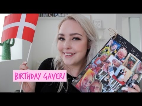 ♡ FØDSELSDAGSGAVER | Hvad jeg har fået ♡