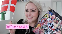 ♡ FØDSELSDAGSGAVER | Hvad jeg har fået ♡