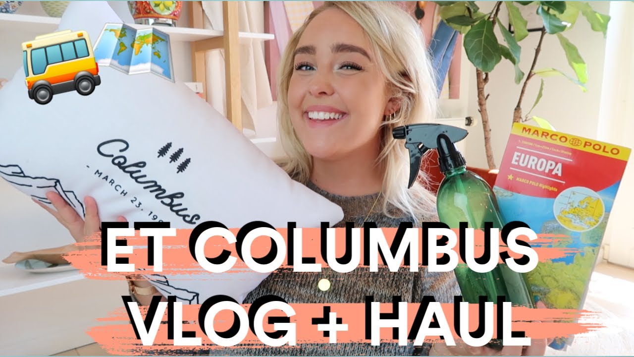 HAUL! De ting vi har købt til Columbus | Julia Sofia ♡