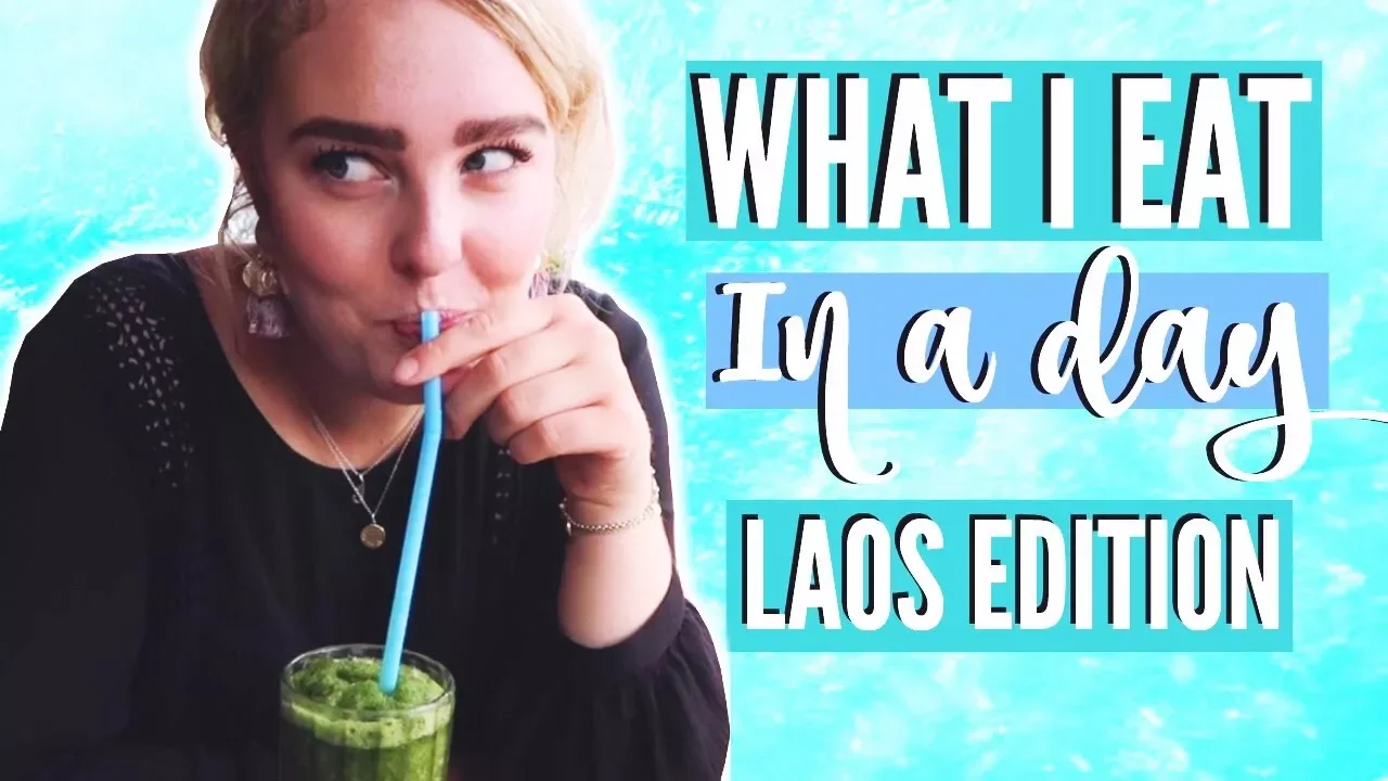 WHAT I EAT IN A DAY - LAOS | Julia Sofia ♡