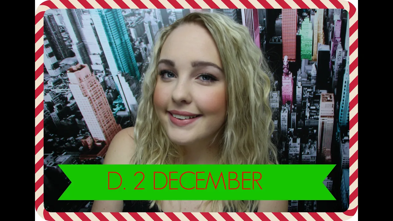 ♡ 2. December//12 Days of Christmas - Naturligt Julemakeup! ♡