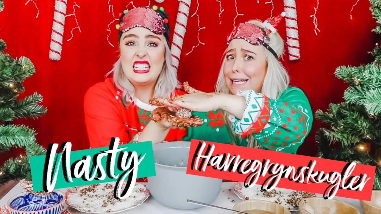 LAVER HAVREGRYNSKUGLER BLINDFOLDED | Julekalender '19 ♡