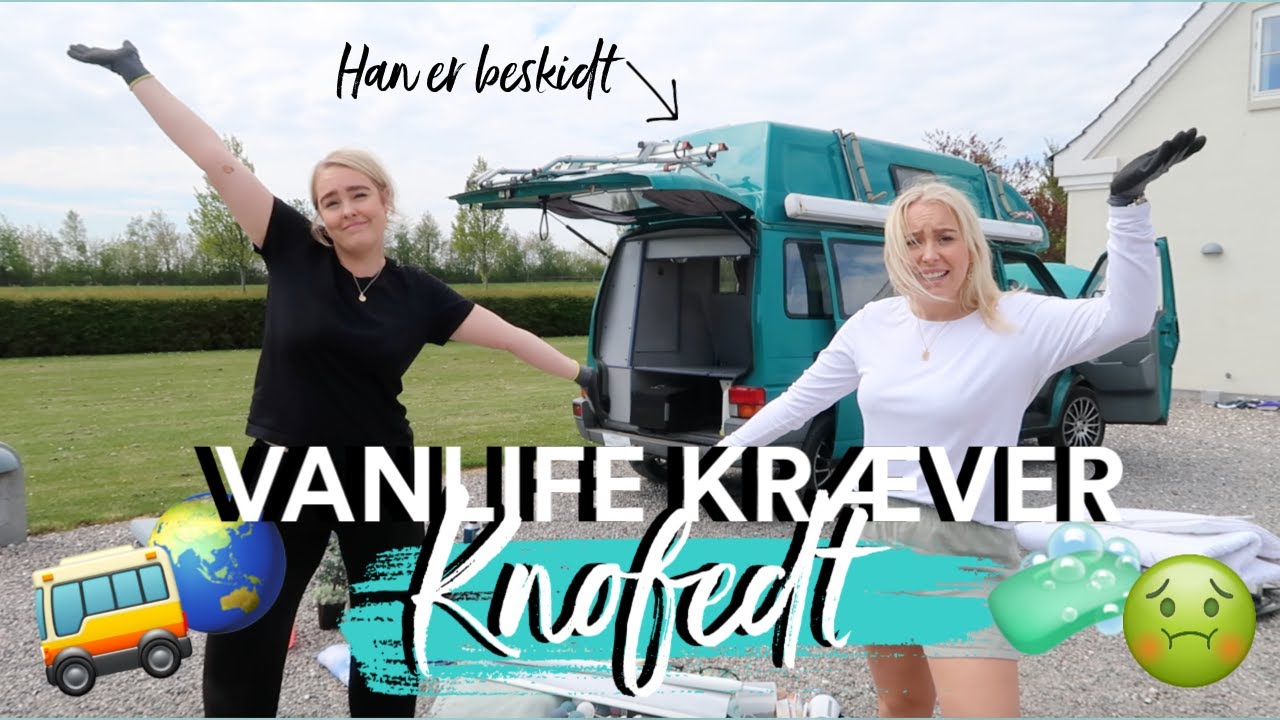 VORES VAN ER LIDT KLAM! | Vi Rengører og Fixer Columbus ♡