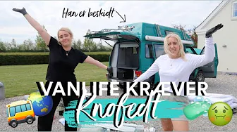 VORES VAN ER LIDT KLAM! | Vi Rengører og Fixer Columbus ♡