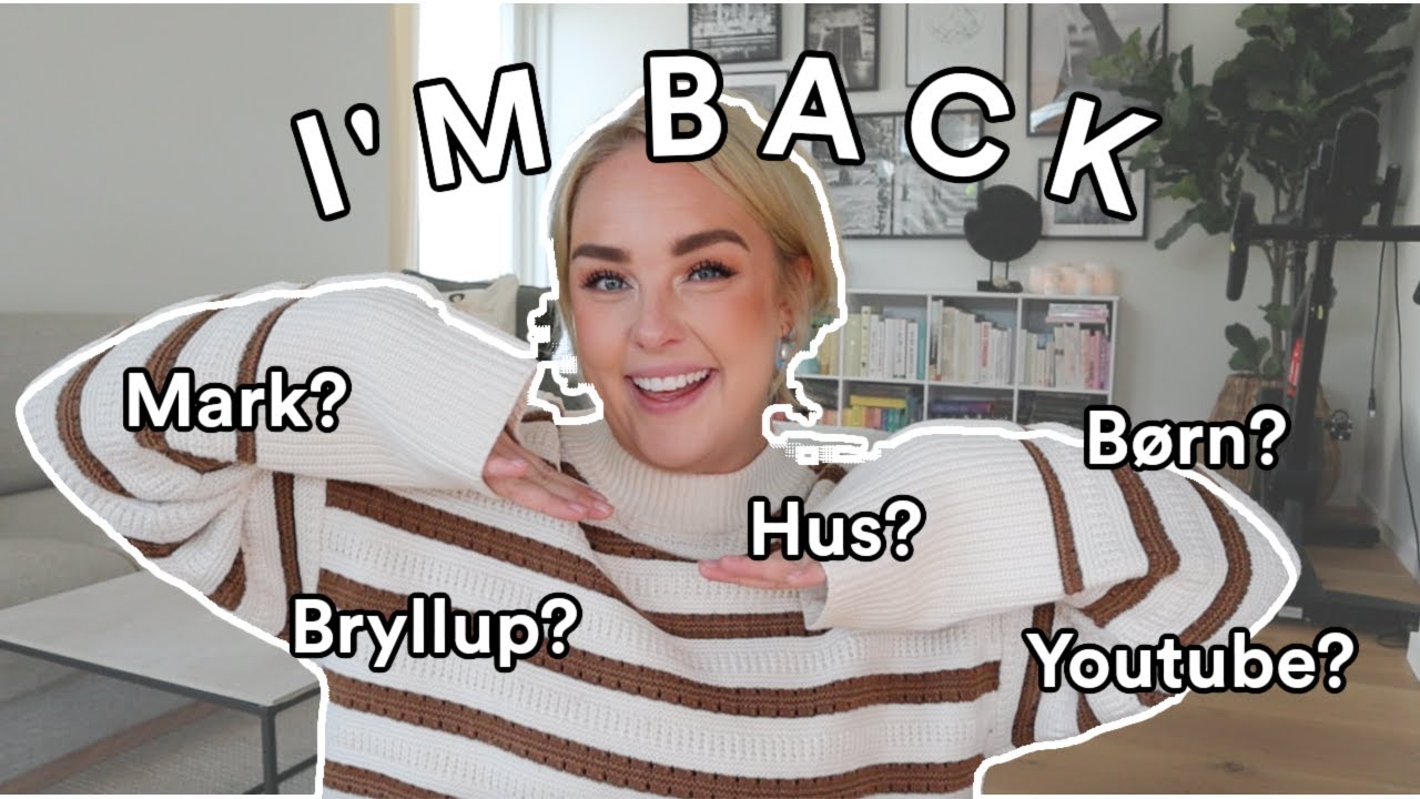 I'M BACK! | En lille Q&A ♡