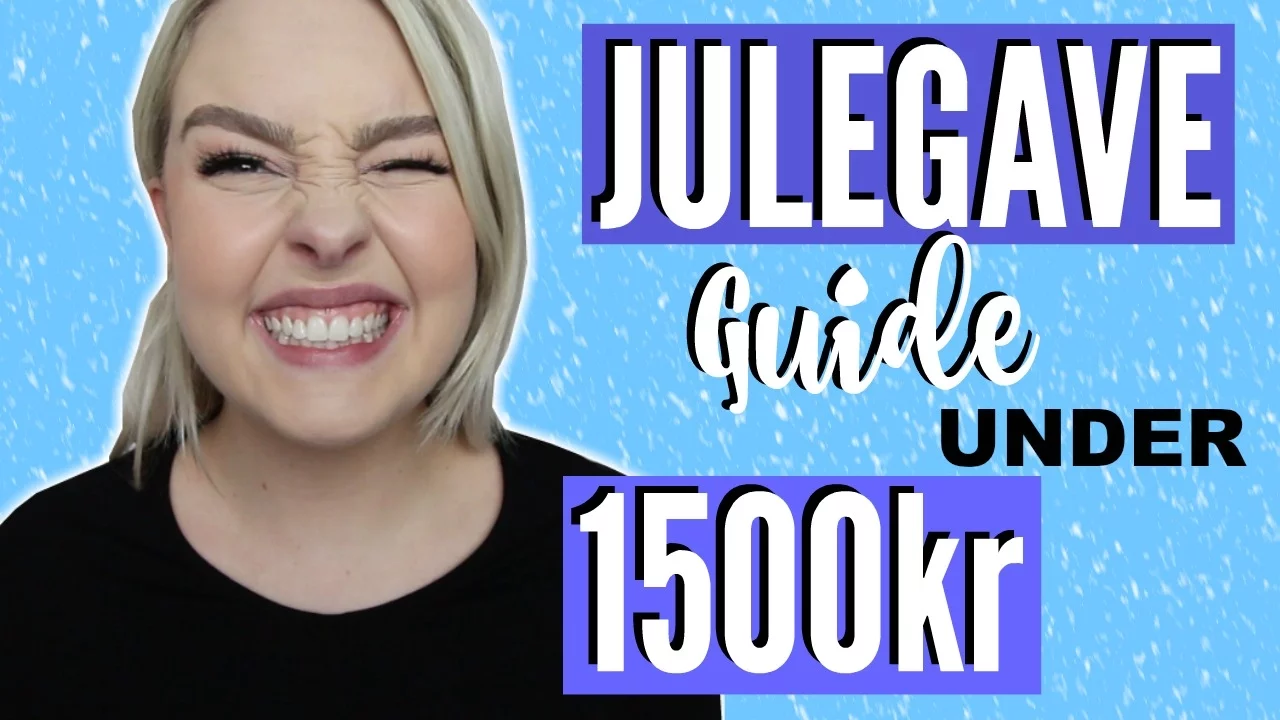 JULEGAVE GUIDE | Under 1500 kr ♡