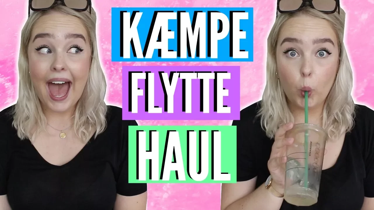 KÆMPE FLYTTE HAUL | Julia Sofia ♡
