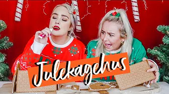 BYGGER KAGEHUS PÅ TID! | Julekalender '19 ♡