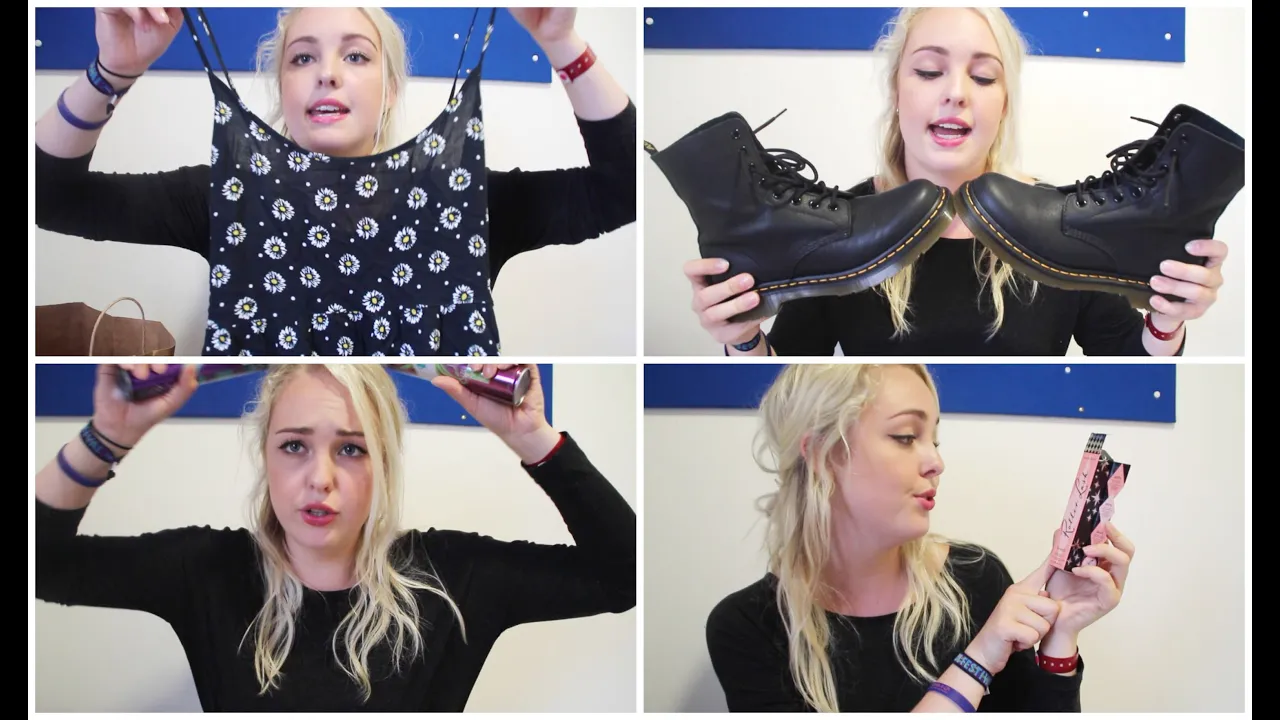 ♡ Englands Haul - Sommer Tøj, Makeup og Hår ♡