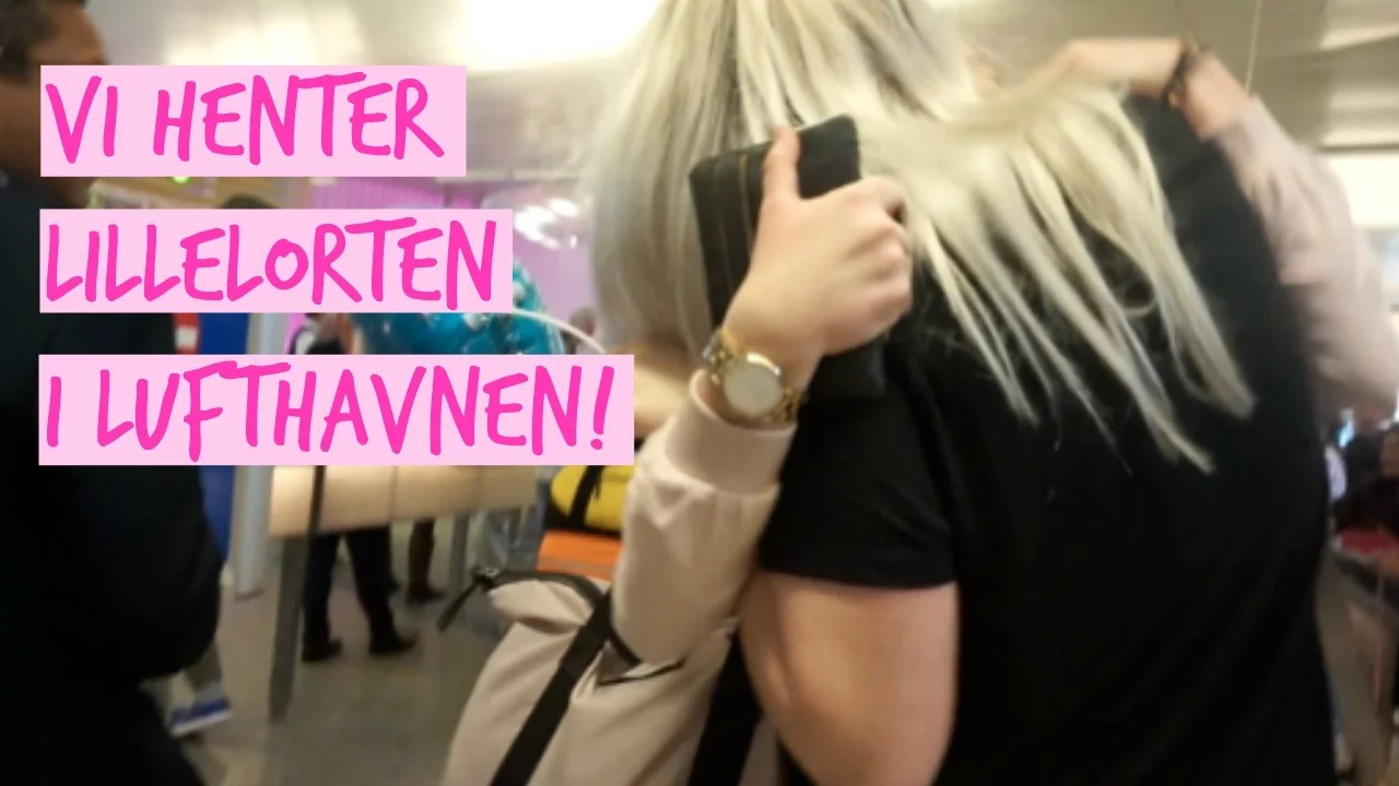 ♡ USA VLOG #3 - Henter Ida i lufthavnen! ♡