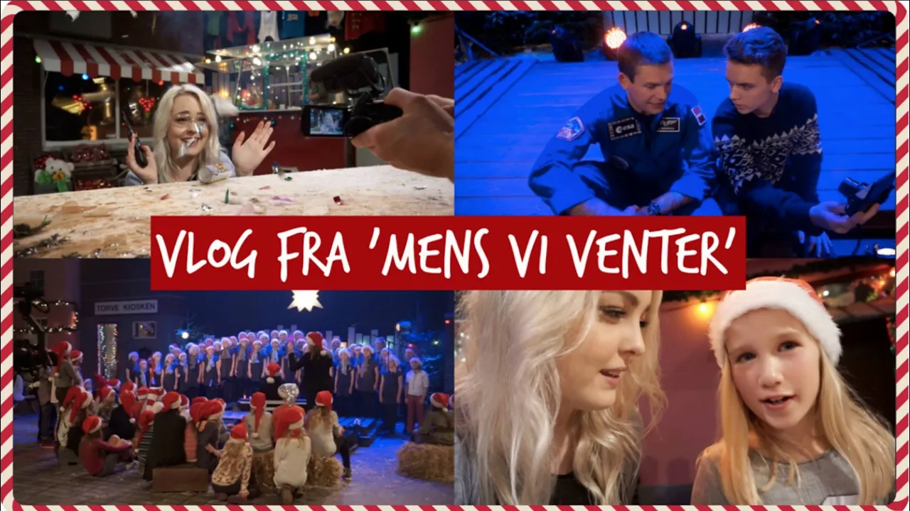 ♡ 24. December // Vlog fra 'Mens Vi Venter' på DR ♡