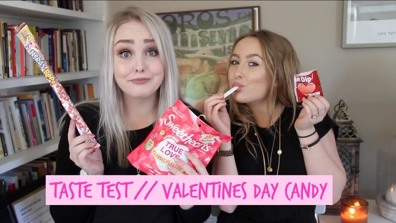 ♡ TASTE TEST - Valentine's Day Candy // ft. Ida ♡