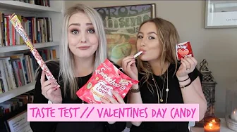 ♡ TASTE TEST - Valentine's Day Candy // ft. Ida ♡