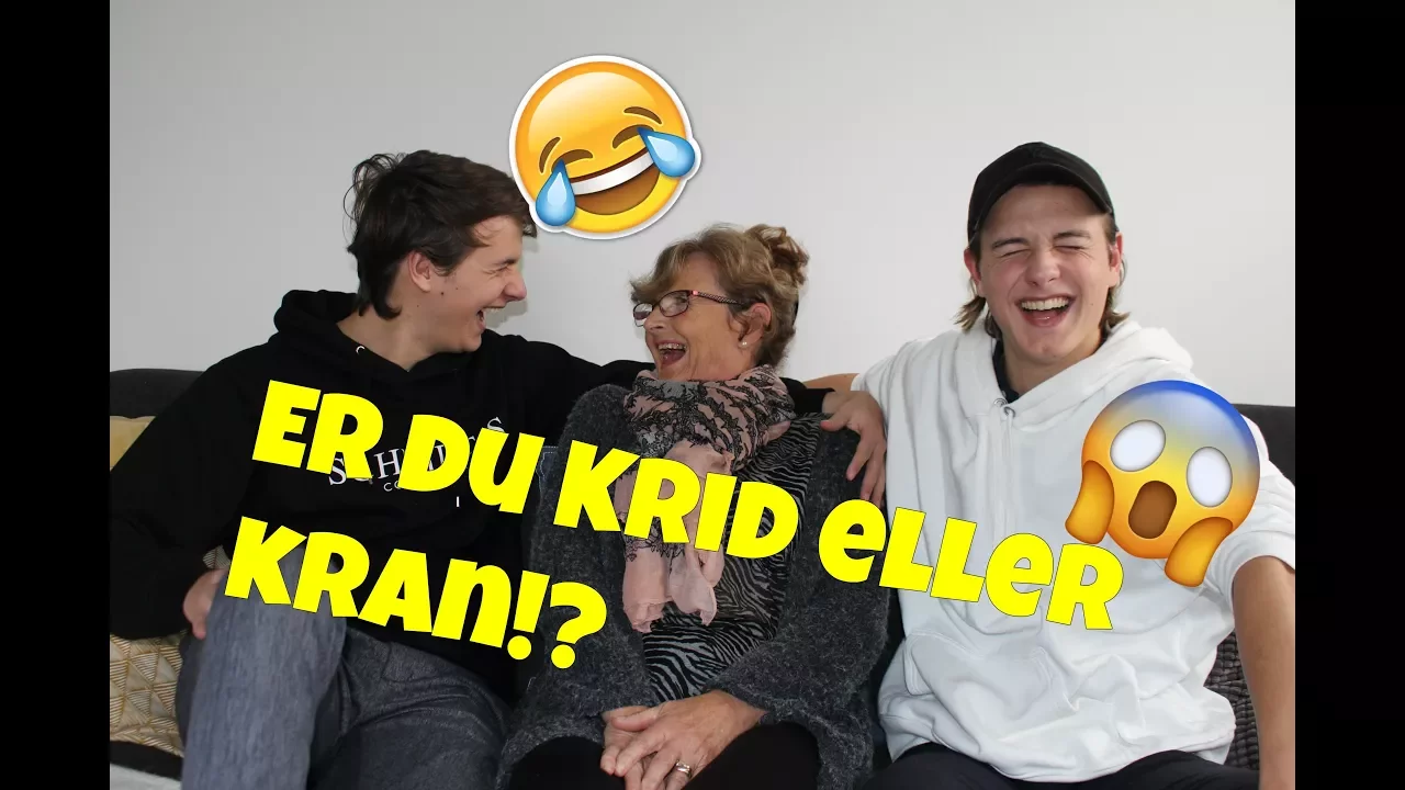 VI LÆRER VORES MORMOR SLANG! - (Krid eller Kran)