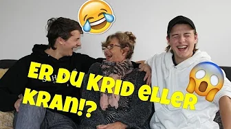 VI LÆRER VORES MORMOR SLANG! - (Krid eller Kran)