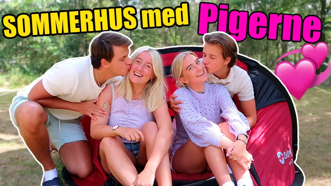 FAMILIETUR i SOMMERHUS!! - Rebecca Charlotte Dahl og Josefine Simone