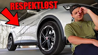 nogen har ridset vores nye bil... (SUR)