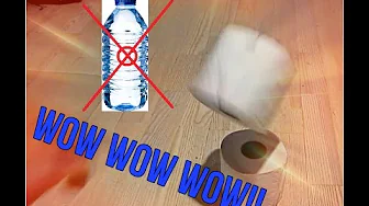 TOILET PAPER FLIP CHALLENGE!!