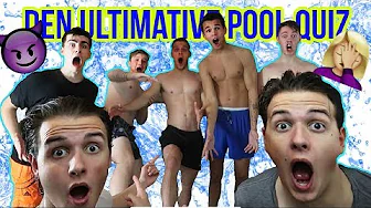 DEN ULTIMATIVE (KENDER DU DET) QUIZ VS YOUTUBERE *Pool straf*