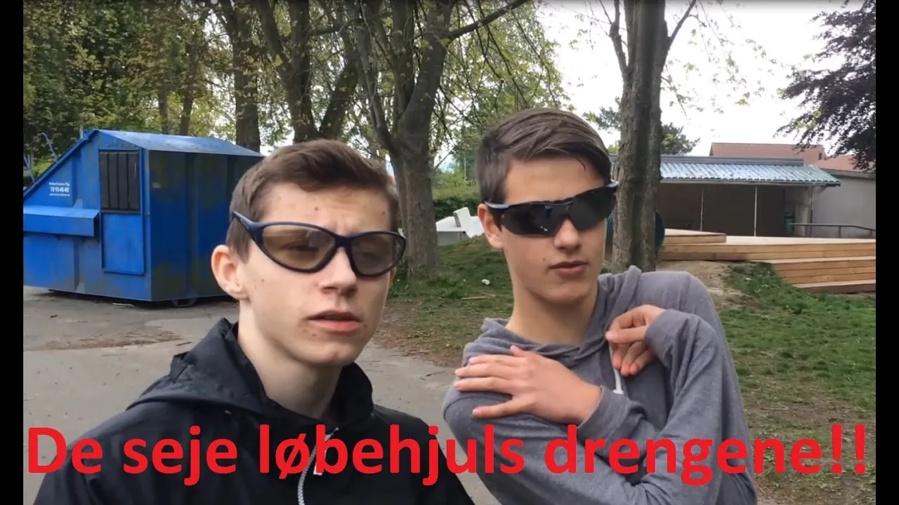 Løbehjuls drengene!!