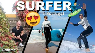 EN DAG I PORTUGAL | Vinsmagning, Surf, Pool, Fest, Vlog