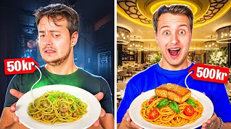 50 VS 500 KR PASTA!!