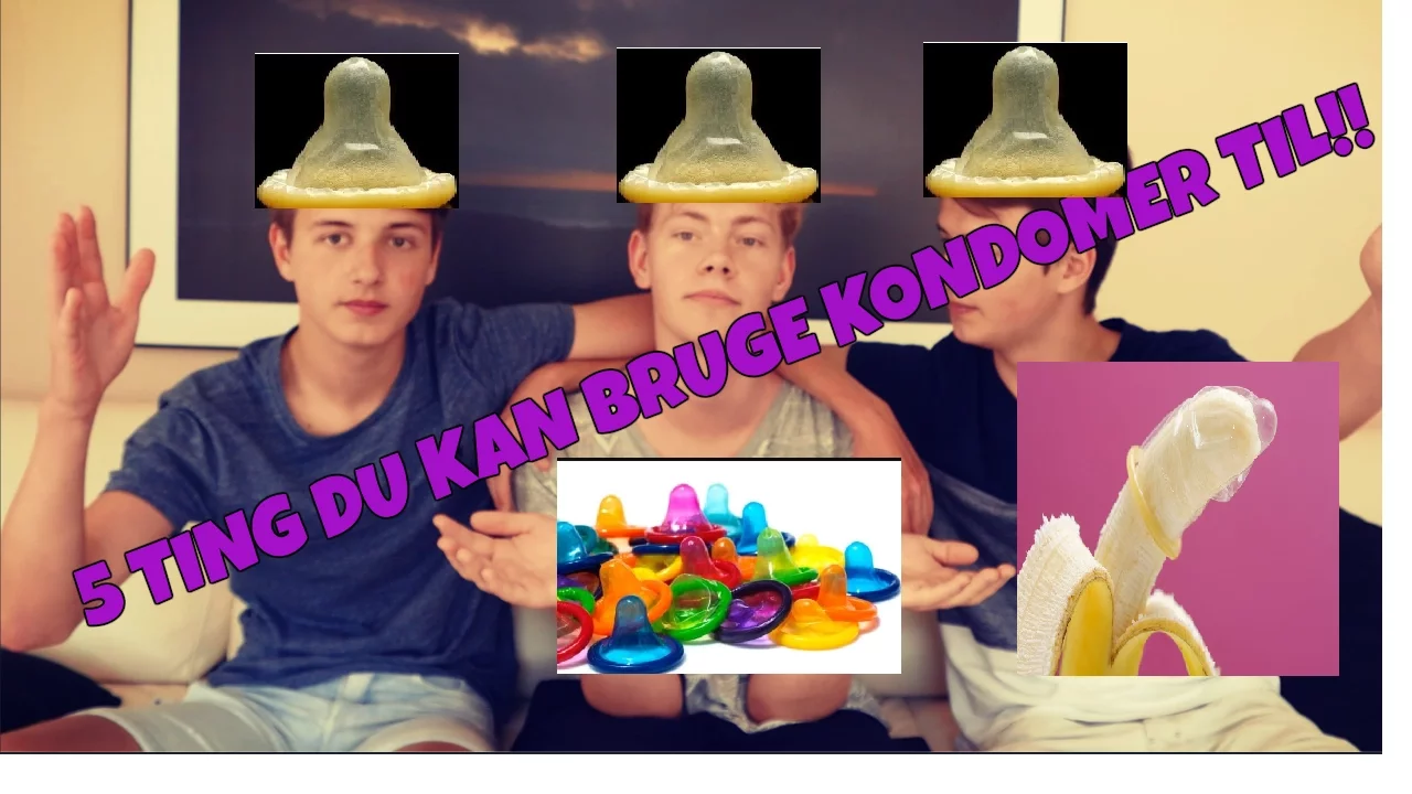 5 Ting Man kan Bruge Et Kondom Til?! - ft Max Marius 🍎