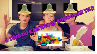 5 Ting Man kan Bruge Et Kondom Til?! - ft Max Marius 🍎