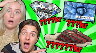 Gæt PRISEN og jeg KØBER det! m. Rebecca