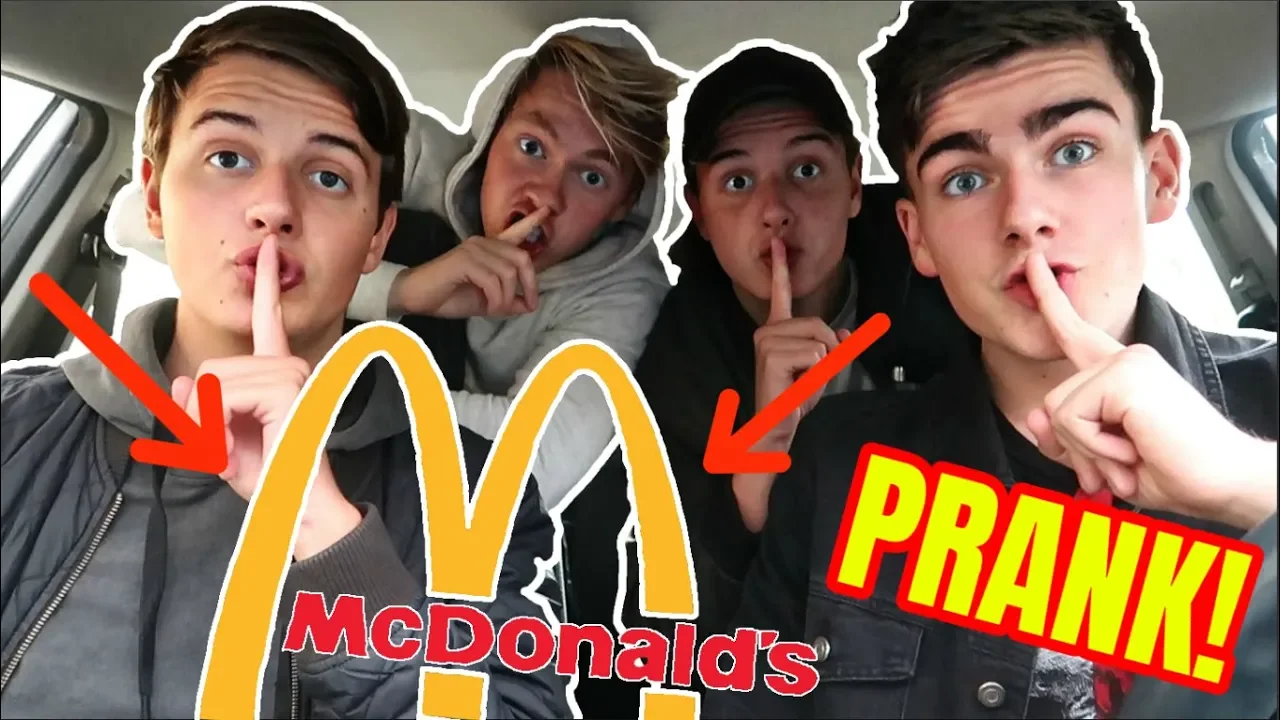 SJOVESTE PRANK PÅ MCDONALDS!! (Drive in prank) m. Jeppe Ølgaard & Jonas Droger
