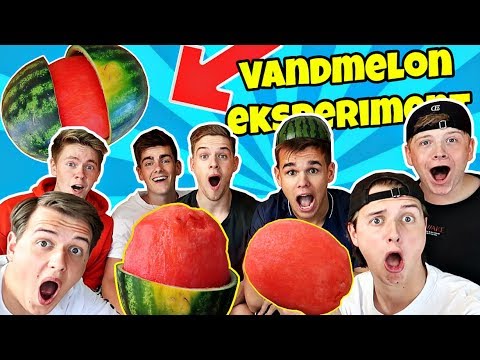 Overrasker GUTTERNE Med Vandmelon Eksperiment ft. Gutterne