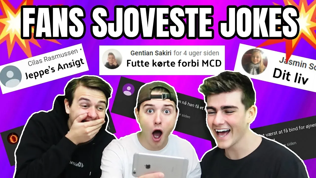 JERES SJOVESTE JOKES!! m. Jeppe Ølgaard