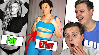 Danske Youtuber FØR vs EFTER!! (Vild forandring)