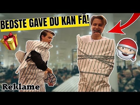 PAKKER HINANDEN IND SOM GAVER?! (Bedste julegave til mor) m. Rebecca Charlotte Dahl