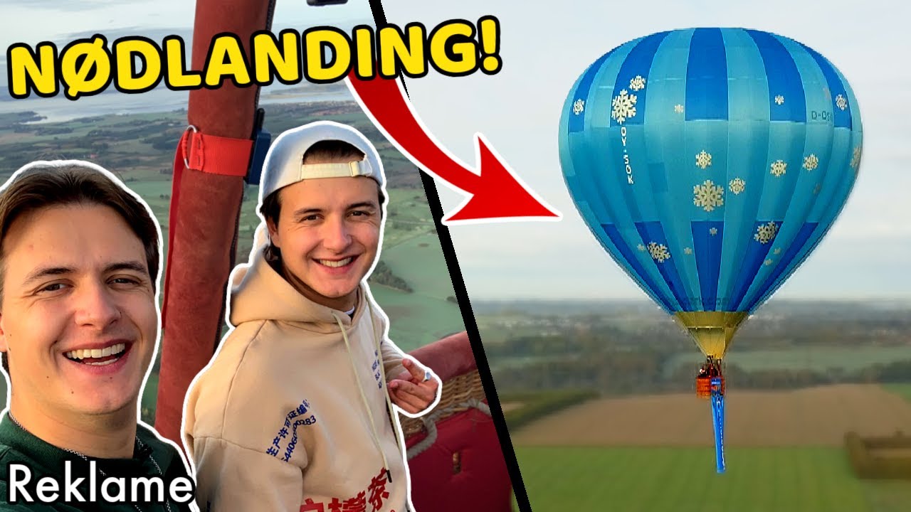 Nødlander i KÆMPE LUFTBALLON!! (500 M)