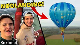 Nødlander i KÆMPE LUFTBALLON!! (500 M)