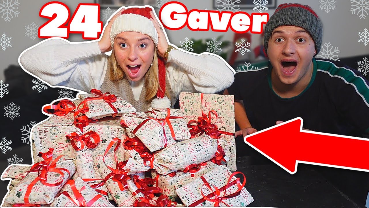 Laver en JULEKALENDER til min KÆRESTE!